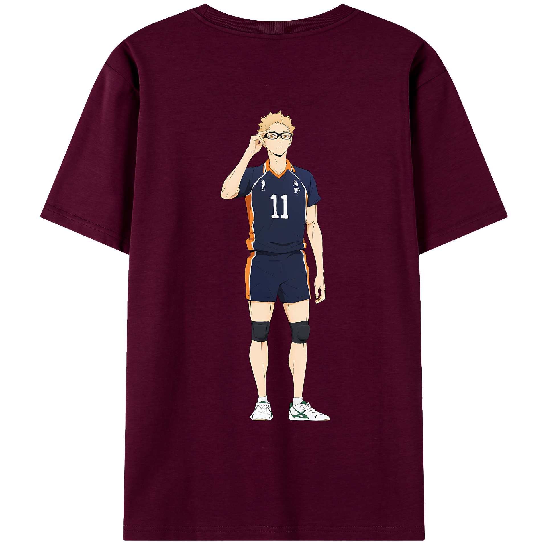 （画像用） ハイキュー!! Haikyu!! レディース半袖Tシャツ(バックプリント)